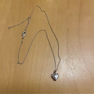 Silver Locket Necklace